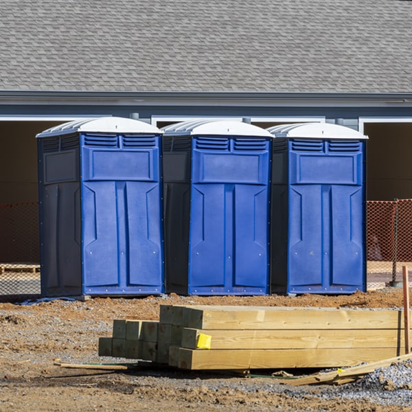 how far in advance should i book my portable restroom rental in Parkman